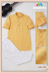 Premium Boys Orange Kurta Set | 100% Cotton | Momento Fashions