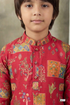 Red Boys Kurta | Festive & Wedding Ethnic Wear – Momento Fashions