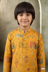 Mustard Yellow Boys Kurta | 100% Cotton Ethnic Wear – Momento Fashions
