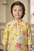 Stylish Yellow Kurta for Boys | 100% Cotton Festive Wear