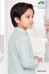Momento Fashion Boys Sea Green 100% Cotton Ethnic Wear