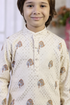 Off White Floral Traditional Festive Wear | Momento Fashions