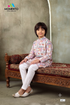 Kids Multicoloured Cotton Kurta | Festive Ethnic Wear with White Trousers