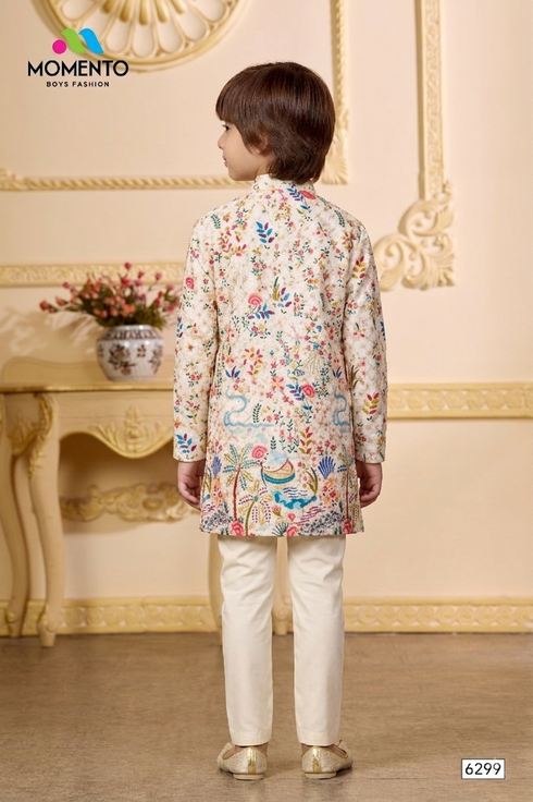 Off White Ethnic Wear for Festivals & Weddings | Momento Fashions