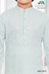 Momento Fashion Boys Sea Green 100% Cotton Ethnic Wear