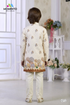 Off White Floral Traditional Festive Wear | Momento Fashions
