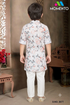 Momento Fashion White Boys Cotton Kurta | Premium Ethnic Collection