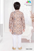 Designer Multicolor Kurta for Boys | 100% Cotton