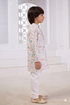 Momento Fashions Boys Heritage Printed Cotton Kurta Pajama Set