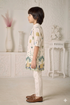 Momento Fashions Boys Elephant Motif Printed Cotton Kurta Pajama Set