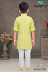 Premium Green Boys Kurta | 100% Cotton Kids Ethnic Wear