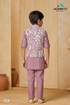 Onion Kurta with Jacket | 100% Cotton | Momento Fashions