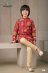 Red Boys Kurta | Festive & Wedding Ethnic Wear – Momento Fashions