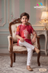 Kids Vibrant Red Cotton Kurta Pyjama | Traditional Indian Wear