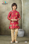 Red Boys Kurta | Festive & Wedding Ethnic Wear – Momento Fashions