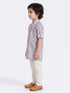 Grey Boys Kurta Pyajama Set | Comfortable Cotton Ethnic Wear