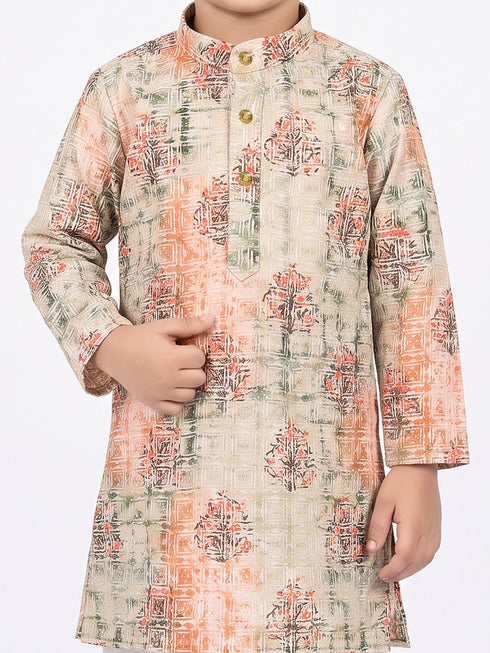 Boys Cotton Kurta Pyajama Set | Traditional Ethnic Wear