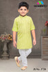 Premium Green Boys Kurta | 100% Cotton Kids Ethnic Wear
