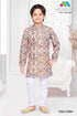 Designer Multicolor Kurta for Boys | 100% Cotton