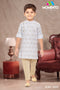 Boys White Ethnic Kurta | Comfortable Cotton Traditional Wear