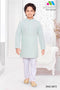 Momento Fashion Boys Sea Green 100% Cotton Ethnic Wear