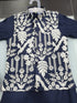 Navy Blue Kurta with Jacket | 100% Cotton | Momento Fashions