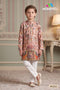 Kids Pink Printed Kurta Pyjama | Heritage Ethnic Wear for Boys