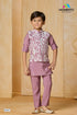 Onion Kurta with Jacket | 100% Cotton | Momento Fashions